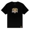 EIGHT X Feline Graphic T-Shirt - Grey/black