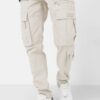 SIXTH JUNE TACTICAL CARGO PANTS BLACK/CREAM - Imagen 3