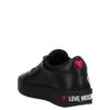 LOVE MOSCHINO LOGO SNEAKERS BLACK - Imagen 3