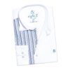 EIGHT X QUARTER STRIPED COTTON BUTTON DOWN SHIRT