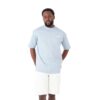 SIXTH JUNE HAPPY SOCIETY PRINTED T-SHIRT LIGHT BLUE/BEIGE
