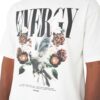 SIXTH JUNE FLORAL PRINT SHORT SLEEVE T-SHIRT WHITE - Imagen 2
