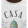 CASABLANCA CASA -WAY TSHIRT WHITE - Imagen 2