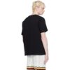 CASABLANCA PLAYFUL EAGLE T-SHIRT BLACK - Imagen 3
