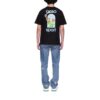 CASABLANCA LE JEU COLORE T-SHIRT WHITE/BLACK - Imagen 5