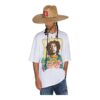 DSQUARED BOB MARLEY SKATER T-SHIRT WHITE / BLACK