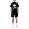 CASABLANCA LE JEU T-SHIRT WHITE/BLACK - Imagen 5