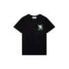 CASABLANCA LE JEU T-SHIRT WHITE/BLACK - Imagen 3