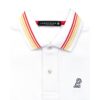 JAMESBARK POLO MEXICO WHITE RED STRIPE - Imagen 3