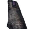 SALVATORE GALLIANO JEAN S FLARE BLACK RIPPED - Imagen 3