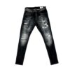 SALVATORE GALLIANO JEANS RIPPED  BLACK