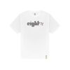 EIGHT X KOBEER SLIM FIT TSHIRT WHITE