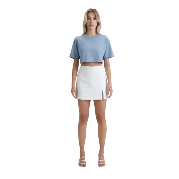 MONASTERY VETTEL WHITE/FADED CROP TOP WOMEN - Image 5