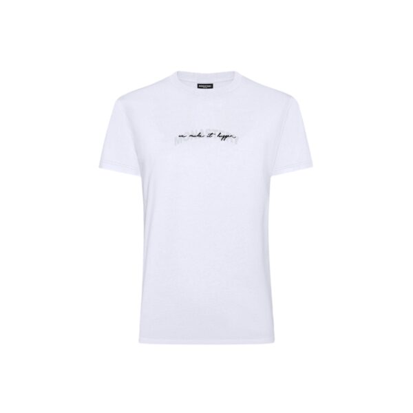 MONASTERY GINEBRA WHITE/BLACK TSHIRT WOMEN