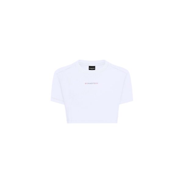 MONASTERY SIERRA WHITE/BLACK CROP TOP WOMEN