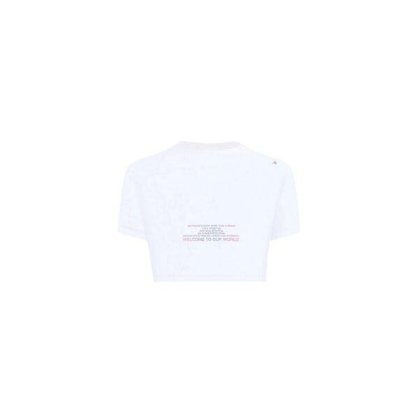 MONASTERY SIERRA WHITE/BLACK CROP TOP WOMEN - Image 2