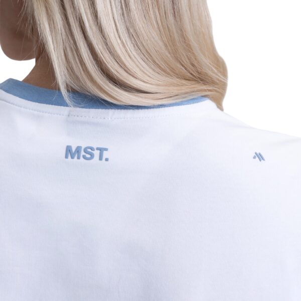 MONASTERY KOENI WHITE/BLUE TSHIRT WOMEN - Image 3