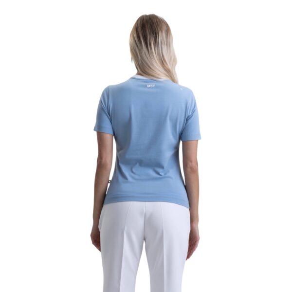 MONASTERY KOENI WHITE/BLUE TSHIRT WOMEN - Image 6