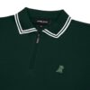 JAMES BARK STRIPED TRAVEL POLO SHIRT SCARAB - Imagen 2