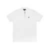 JAMES BARK ZIPPER COLLAR POLO SHIRT WHITE - Imagen 3