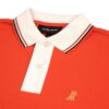 JAMES BARK POSITANO POLO SHIRT TANGERINE - Imagen 2