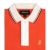 JAMES BARK POSITANO POLO SHIRT TANGERINE