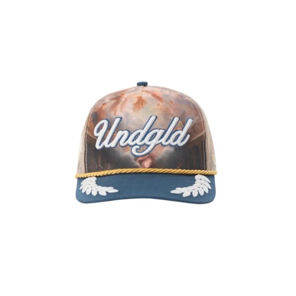 UNDERGOLD SPECIAL EDITION DIVINITY TRUCKER CAP BLACK/BLUE - Image 4