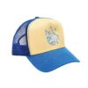 CULT OF INDIVIDUALITY CLEAN LOGO MESH BACK TRUCKER CURVED VISOR IN VINTAGE YELLOW - Imagen 2