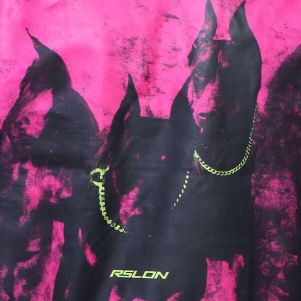 ROSE LONDON DOBERMAN TSHIRT OFF WHITE/BLACK - Image 7