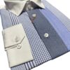 EIGHT X SHIRTS WHITE BLUE SQUARE - Imagen 2