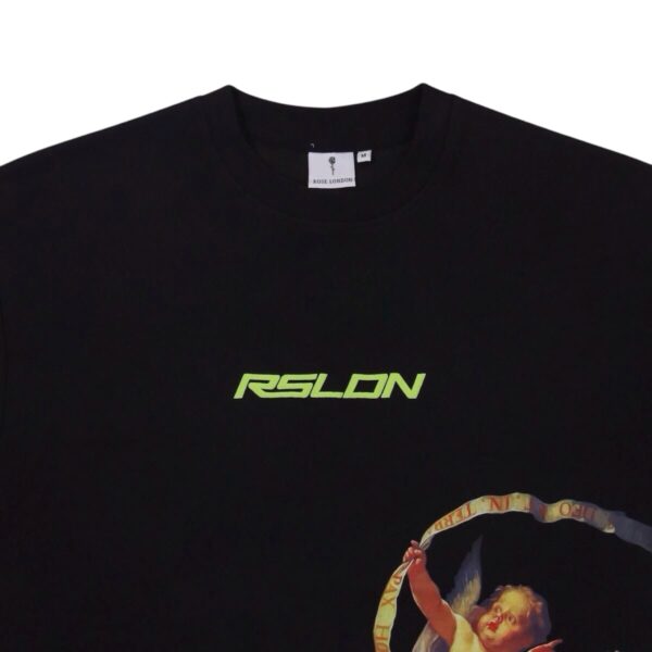 ROSE LONDON CHERUB TSHIRT OFF WHITE/BLACK - Image 5