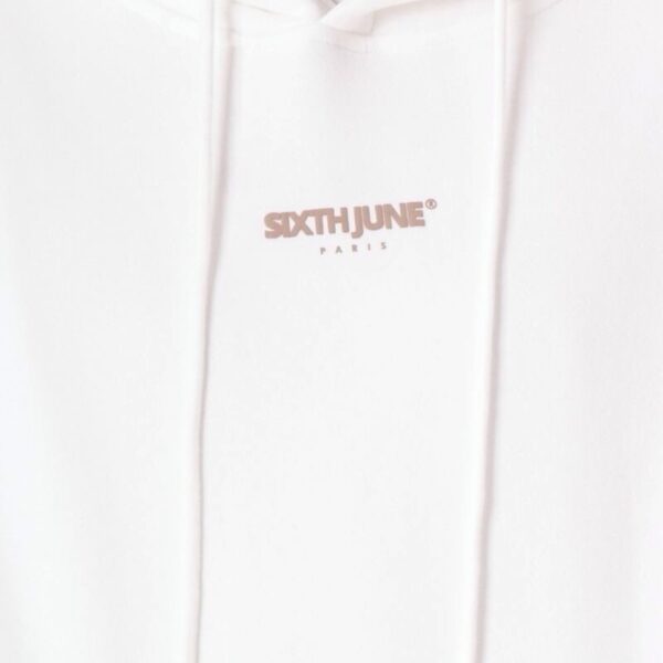 SIXTH JUNE HOODIE AZULEJOS BACK PRINT CREAM - Image 2