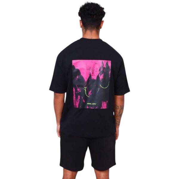 ROSE LONDON DOBERMAN TSHIRT OFF WHITE/BLACK - Image 6