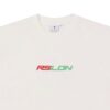 ROSE LONDON MUGELLA CIRCUIT TSHIRT OFF WHITE/BLACK - Imagen 2