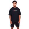 ROSE LONDON MUGELLA CIRCUIT TSHIRT OFF WHITE/BLACK - Imagen 4