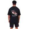 ROSE LONDON MUGELLA CIRCUIT TSHIRT OFF WHITE/BLACK - Imagen 6