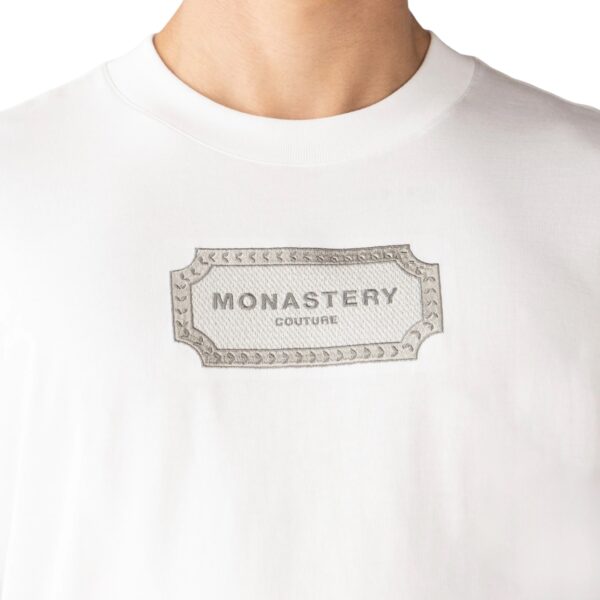 MONASTERY WALLER TSHIRT WHITE - Image 3