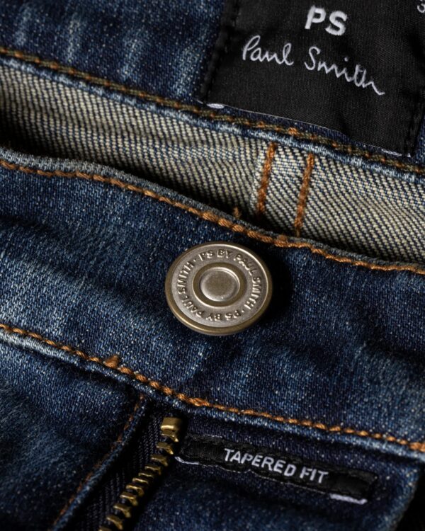 PAUL SMITH TAPERED FIT JEANS BLUE/NAVY - Image 3