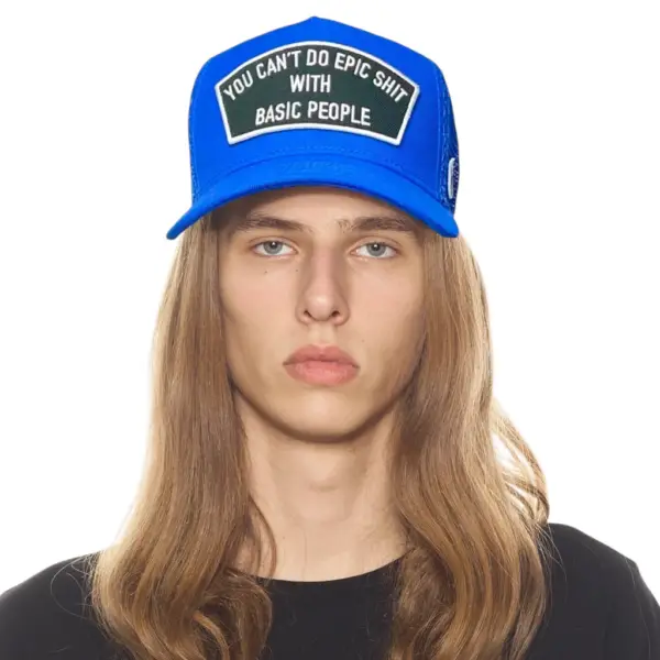 CULT INDIVIDUALITY EPIC SHIT MESH BACK TRUCKER CURVED VISOR