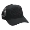 CULT INDIVIDUALITY Paisley Shimuchan Logo Mesh Back Trucker Hat in Black - Imagen 2