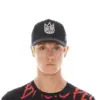 CULT INDIVIDUALITY CLEAN CRSYTAL LOGO MESH BACK TRUCKER CURVED VISO - Imagen 2