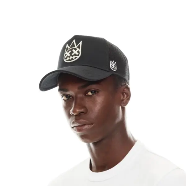 CULT INDIVIDUALITY GLOW IN THE DARK SHIMUCHAN LOGO MESH BACK TRUCKER HAT IN GLOW