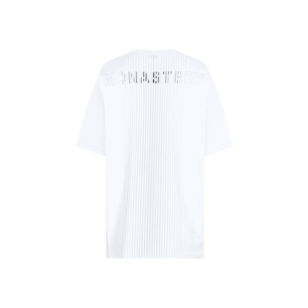 MONASTERY FOWLFIELD TSHIRT OVERSIZED MEN WHITE/BLACK - Image 3