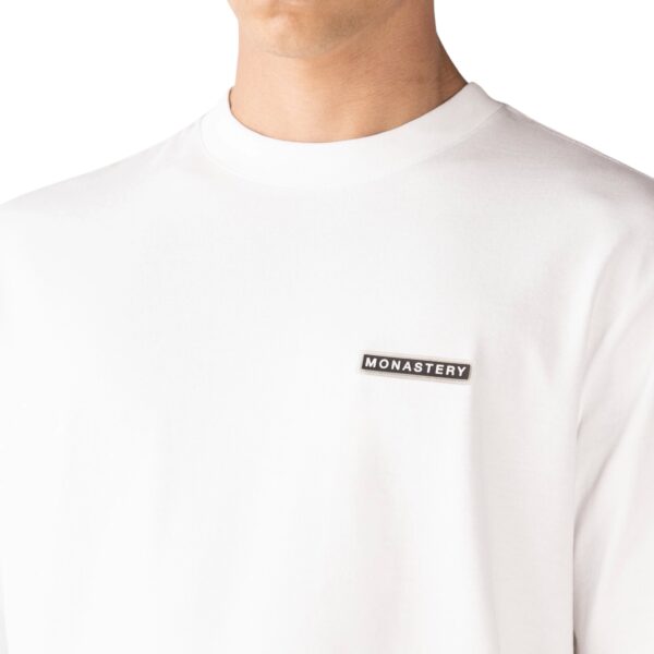 MONASTERY FOWLFIELD TSHIRT OVERSIZED MEN WHITE/BLACK