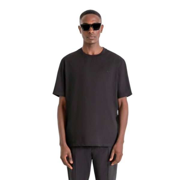 ANTONY MORATO RELAX FIT T-SHIRT WHITE / BLACK / POWDER - Image 4