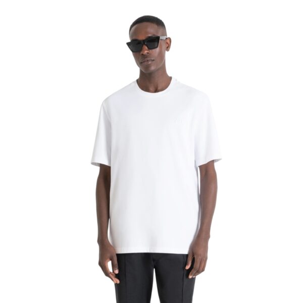 ANTONY MORATO RELAX FIT T-SHIRT WHITE / BLACK / POWDER - Image 6