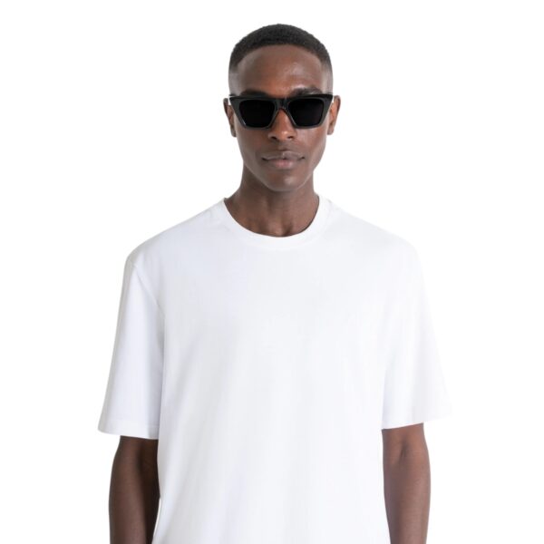 ANTONY MORATO RELAX FIT T-SHIRT WHITE / BLACK / POWDER - Image 5