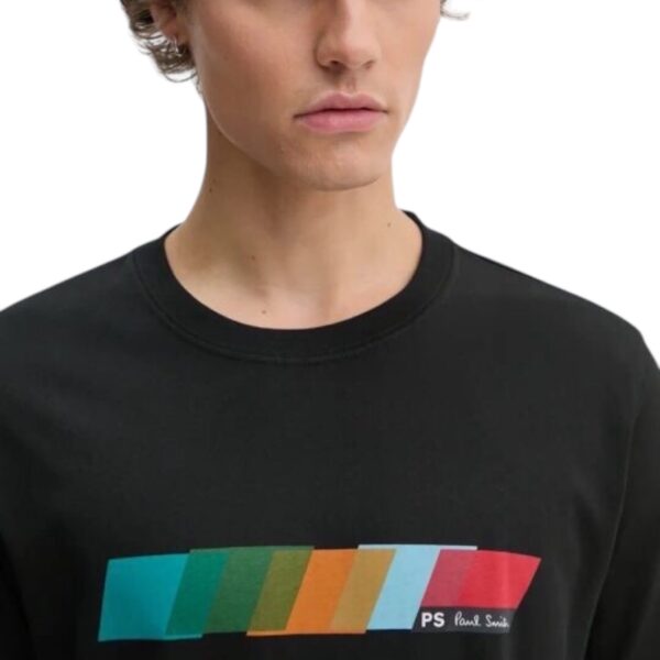 PAUL SMITH COLOUR BLOCKS WHITE/BLACK - Image 3