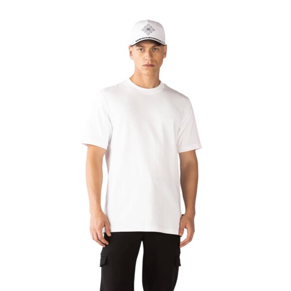 MONASTERY GREENHILL TSHIRT MEN WHITE/BLACK/BLACK OYSTER