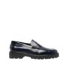 PAUL SMITH DARK NAVY LEATHER BOLZANO LOAFERS SHOES - Imagen 4